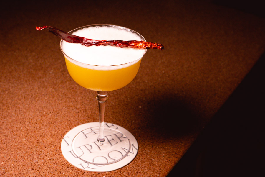 The Upper Room, a Bund-side cocktail bar in Shanghai with drinks from the J.Boroski Shanghai team. Photo by Rachel Gouk @ Nomfluence.