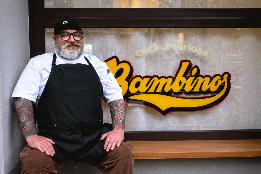 Chef Lucky Lasagna opens Bambino, a modern Italian restaurant in Shanghai. Photo by Rachel Gouk @ Nomfluence