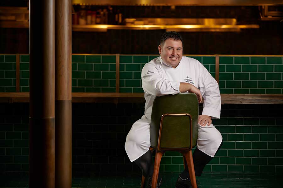 Chef Enrico de Martino, La Scala Italian restaurant at The Sukhothai Shanghai.