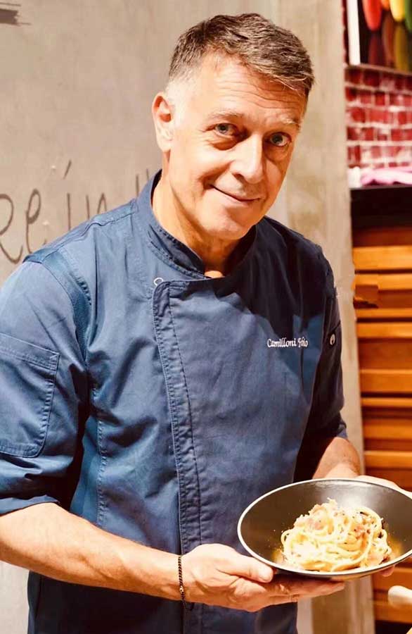 Chef Fabio Camilloni in Shanghai