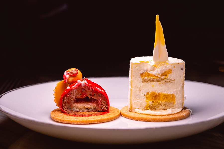 The Ritz Bar & Lounge at The Portman Ritz-Carlton, Shanghai has a Christmas-themed afternoon tea set, available through the festive season.