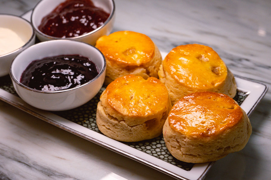 The Ritz Bar & Lounge at The Portman Ritz-Carlton, Shanghai has a Christmas-themed afternoon tea set, available through the festive season.