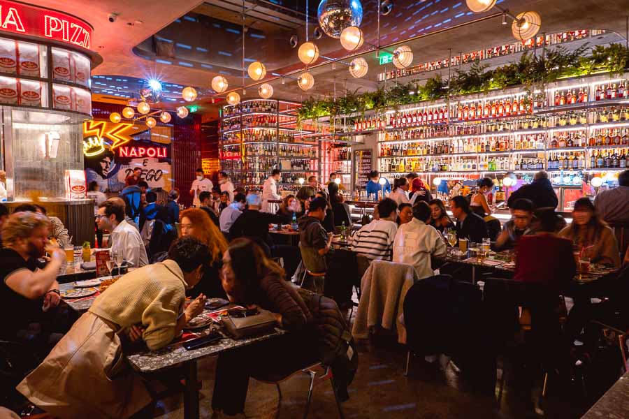 Bottega Shanghai, an Italian restaurant specializing in Neapolitan pizzas. Photo by Rachel Gouk @ Nomfluence