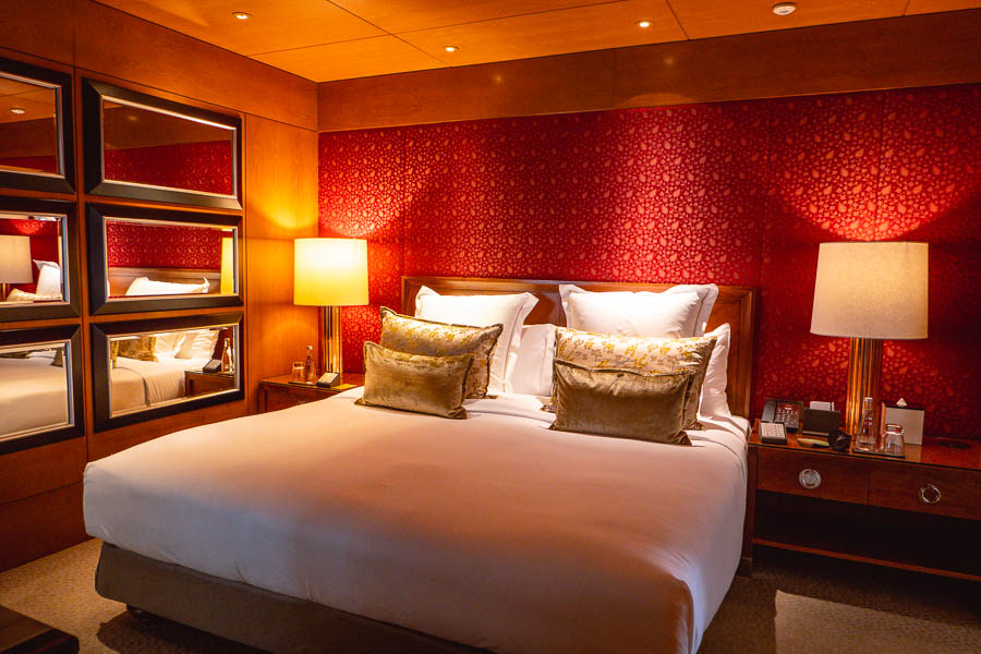 Suite at the Mandarin Oriental, Hong Kong. Photo by Rachel Gouk @ Nomfluence.