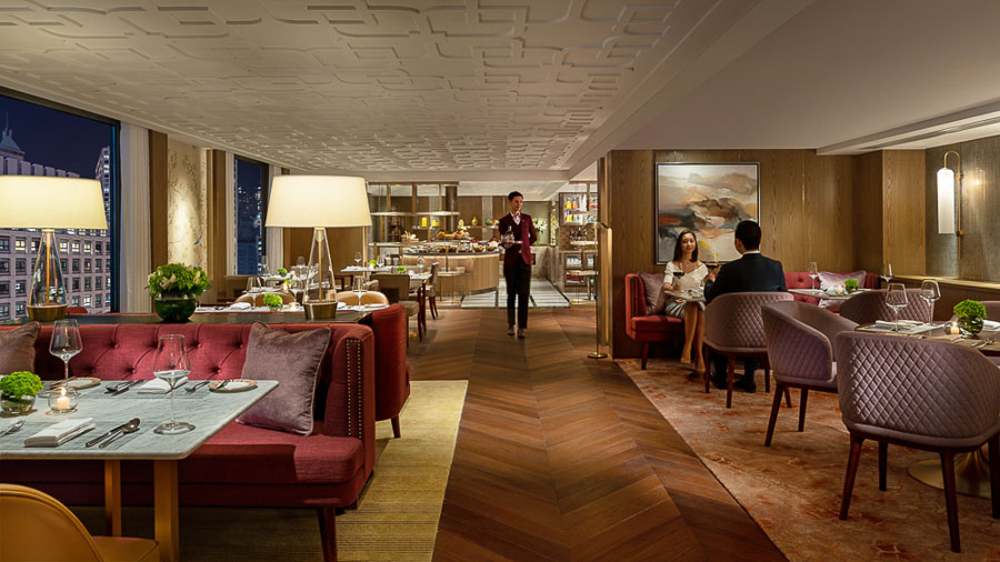 The Mandarin Club, Mandarin Oriental, Hong Kong.