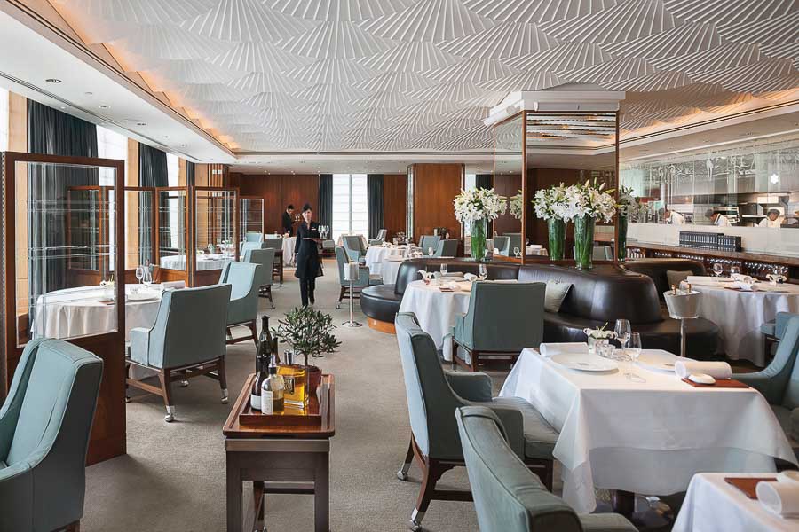 Mandarin Grill + Bar, Mandarin Oriental, Hong Kong.