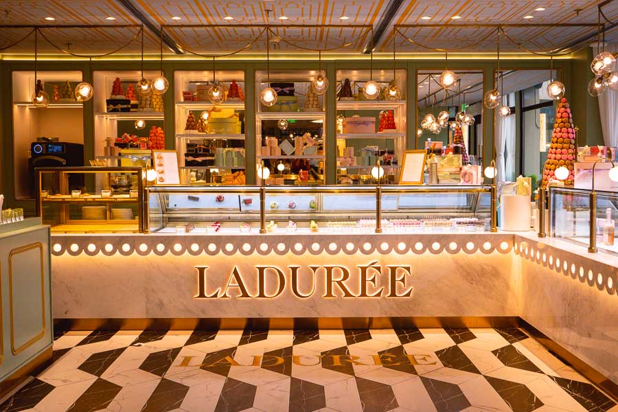 Laduree opens its Shanghai flagship store in Shanghai Centre, Jing'an. Photo by Rachel Gouk @ Nomfluence.