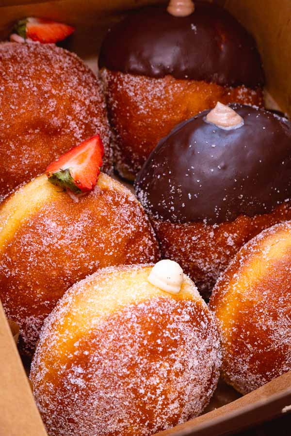 Donuts at Toasty by O'Mills, Jing'an, Shanghai. A bakery and brunch cafe. Photo by Rachel Gouk @ Nomfluence