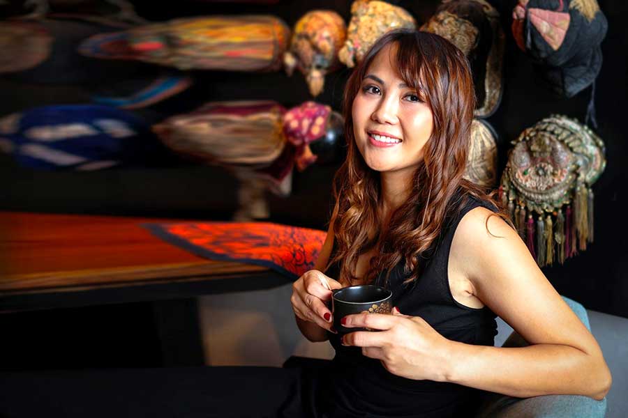 Atina Kuo, founder of Xibo Xinjiang restaurant in Shanghai.