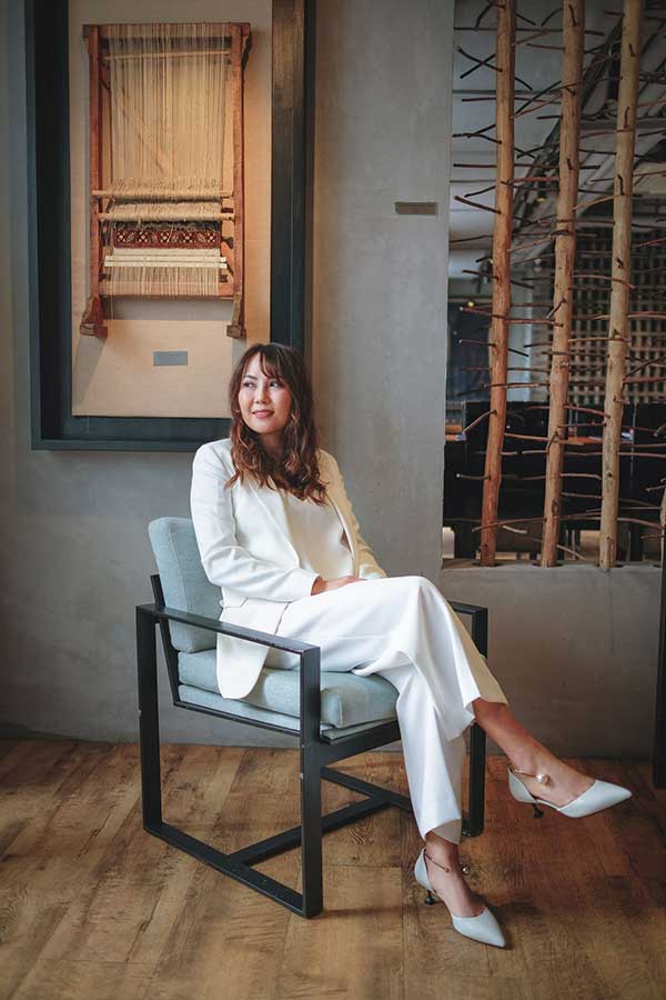 Atina Kuo, founder of Xibo, a Xinjiang restaurant chain in Shanghai. @ Nomfluence