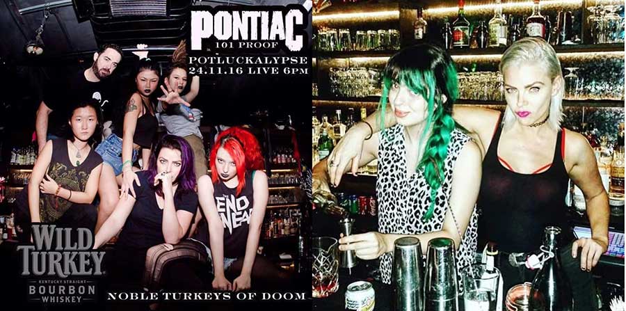 Bartender Ana Souza at The Pontiac, Hong Kong. @ Nomfluence.