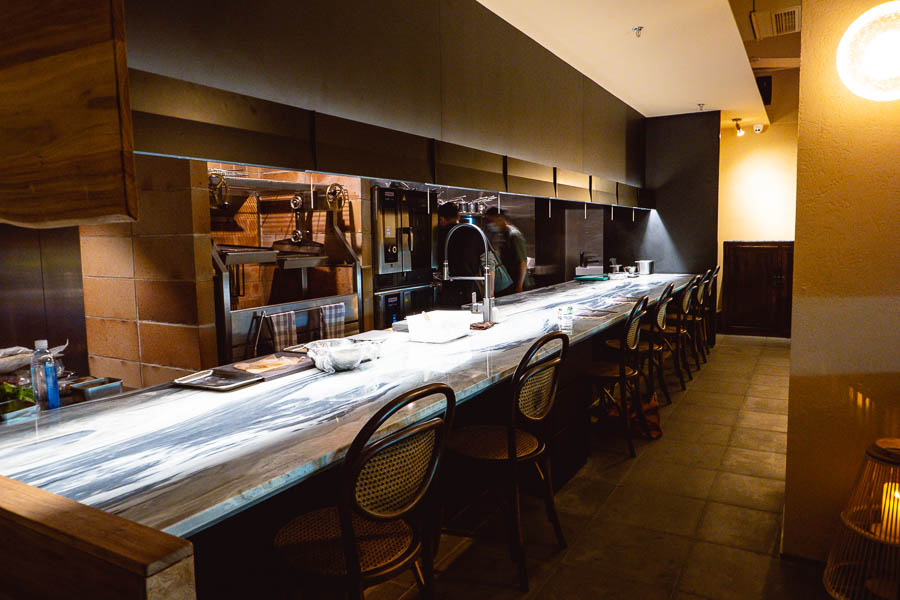 Modern Chinese food at Collectif, a restaurant in Shanghai that highlights Chinese ingredients. Photo by Rachel Gouk @ Nomfluence