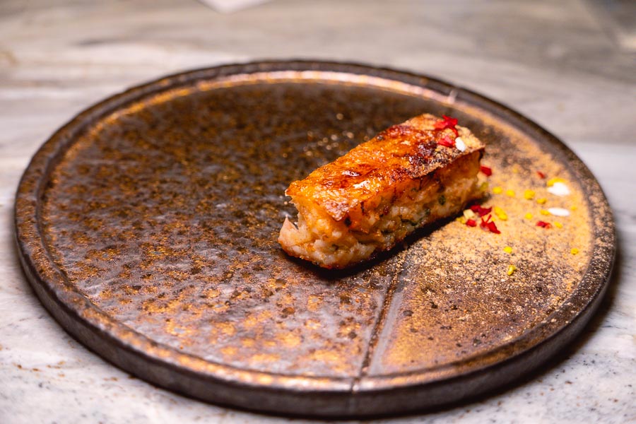 Modern Chinese food at Collectif, a restaurant in Shanghai that highlights Chinese ingredients. Photo by Rachel Gouk @ Nomfluence