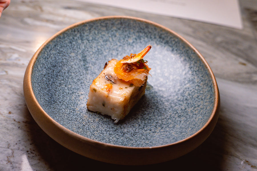 Modern Chinese food at Collectif, a restaurant in Shanghai that highlights Chinese ingredients. Photo by Rachel Gouk @ Nomfluence