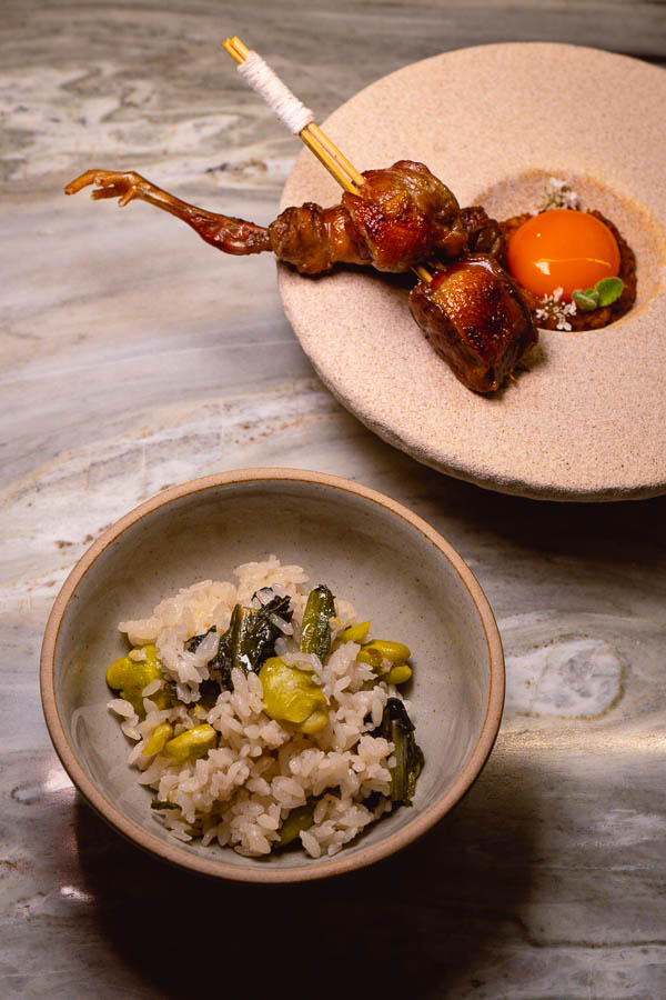 Modern Chinese food at Collectif, a restaurant in Shanghai that highlights Chinese ingredients. Photo by Rachel Gouk @ Nomfluence