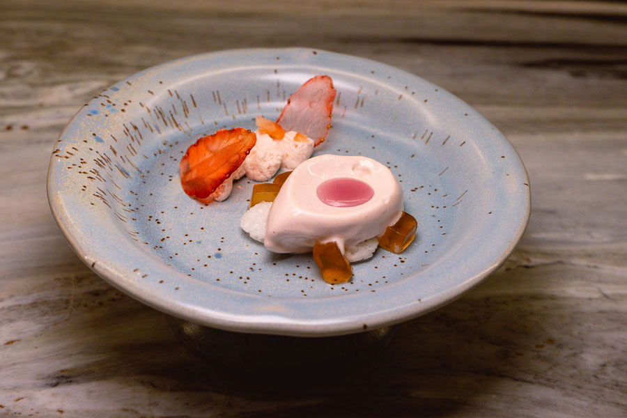 Modern Chinese food at Collectif, a restaurant in Shanghai that highlights Chinese ingredients. Photo by Rachel Gouk @ Nomfluence
