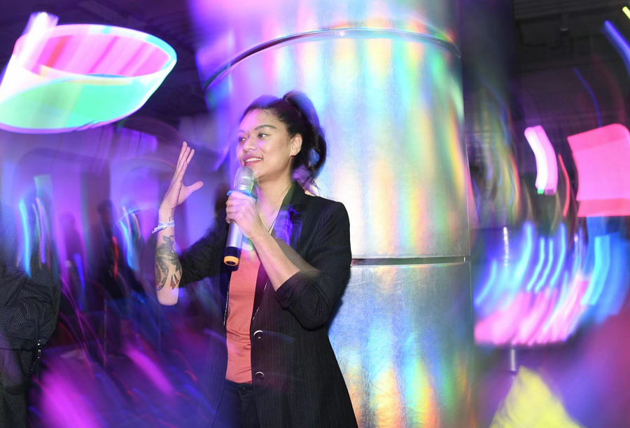 Ting Ting Liang, founder-operator of Shanghai venues roller-disco RIINK and cocktail bar ROXIE.