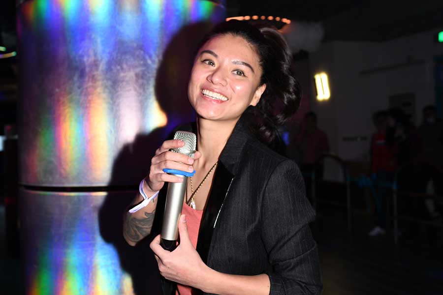 Ting Ting Liang, founder-operator of Shanghai venues roller-disco RIINK and cocktail bar ROXIE.