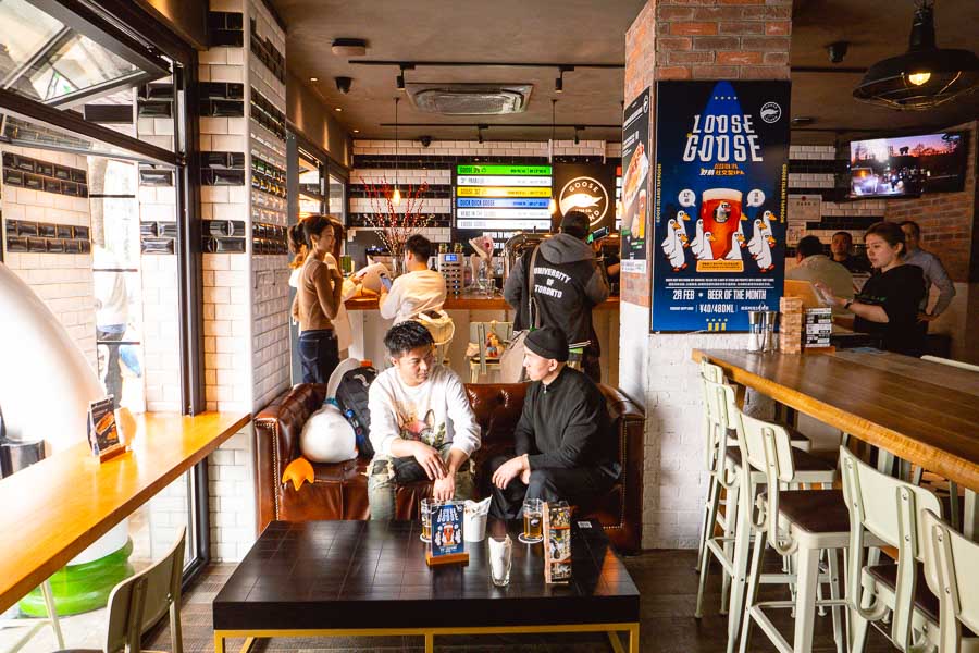 Goose Island expands with Taprooms across Shanghai, satellite bars with beer and Chicago-inspired bites. Photo by Rachel Gouk @ Nomfluence