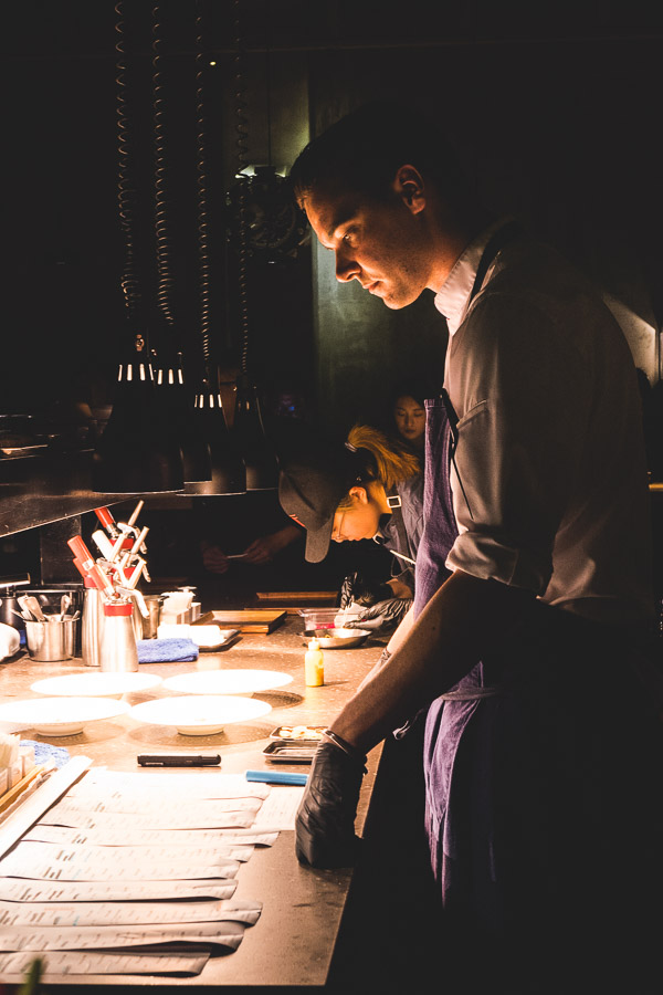 Christiaan Stoop, chef de cuisine. Taian Table is a Michelin three-star restaurant in Shanghai by acclaimed chef Stefan Stiller. Photo by Rachel Gouk @ Nomfluence