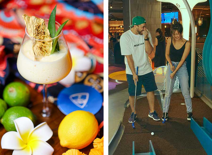 Lounge by Topgolf hosts chef Joey Cheong for a nasi lemak buffet.