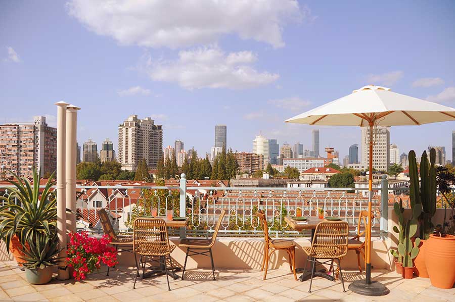 Best restaurants for brunch in Shanghai: Bobolee Rooftop. @ Nomfluence.