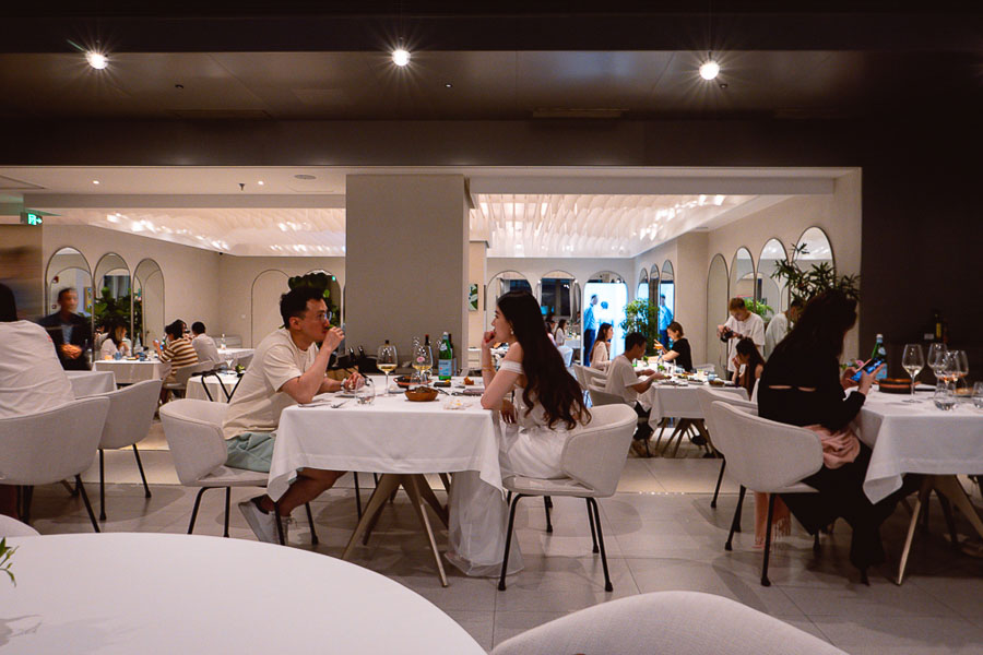 New Wave by Da Vittorio is a fine dining Italian restaurant in Shanghai. Photo by Rachel Gouk @ Nomfluence.