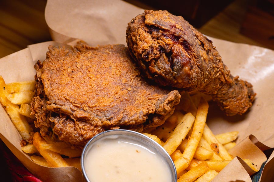 The best fried chicken in Shanghai at Bubba's. Photo by Rachel Gouk @ Nomfluence