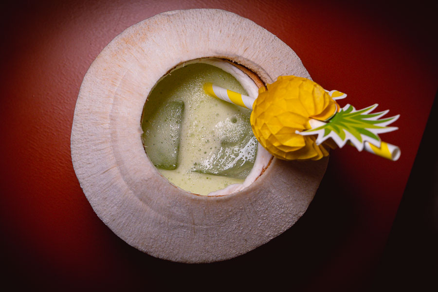 Coco Crew, a cafe and bar serving coconut based drinks in Shanghai. Photo by Rachel Gouk @ Nomfluence.