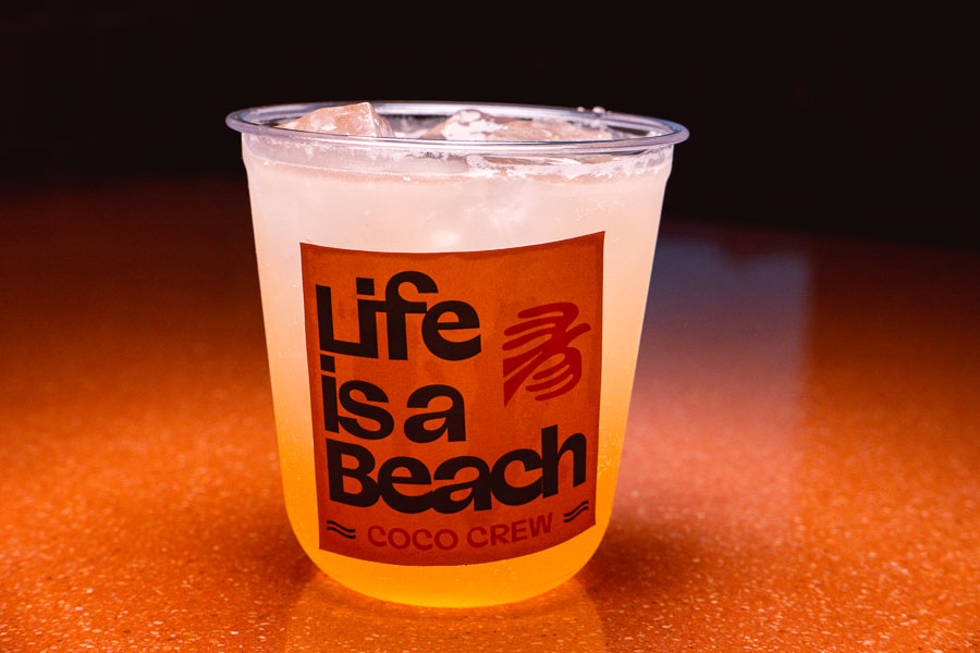 Coco Crew, a cafe and bar serving coconut based drinks in Shanghai. Photo by Rachel Gouk @ Nomfluence.