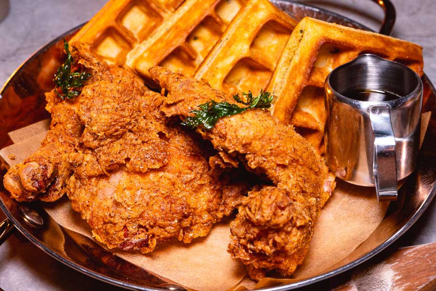 The best fried chicken in Shanghai at Highline. Photo by Rachel Gouk @ Nomfluence