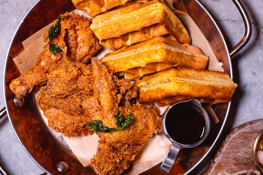 The best fried chicken in Shanghai at Highline. Photo by Rachel Gouk @ Nomfluence