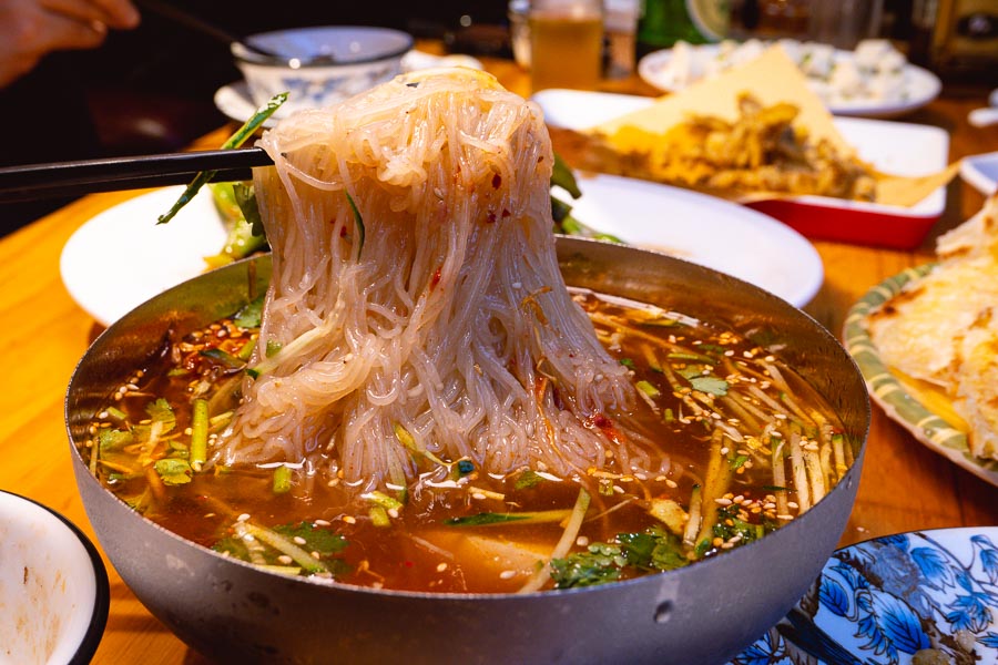 The best cold noodles in Shanghai: Dongbei noodles at Lao Dao Wai. Photo by Rachel Gouk @ Nomfluence