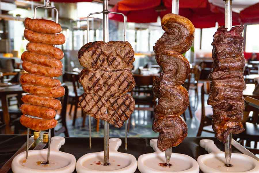 Latina Brazilian Steakhouse for all you can eat steak in Shanghai. Photo by Rachel Gouk @ Nomfluence