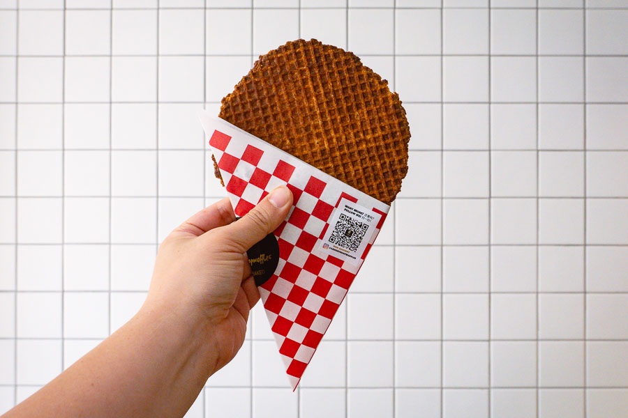 Levi's Stroopwaffles serves up Dutch cookies in Jing'an, Shanghai. Photo by Rachel Gouk @ Nomfluence