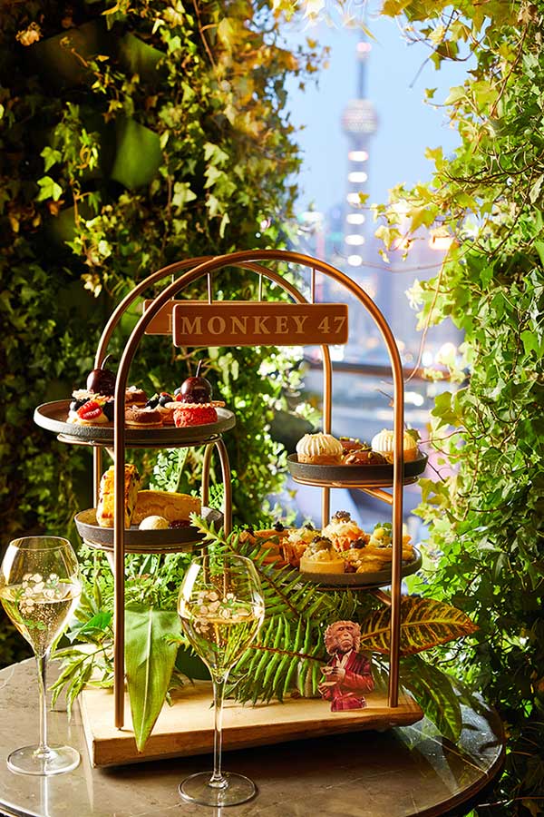 The best afternoon tea in Shanghai: The Roof, Shanghai Edition hotel.