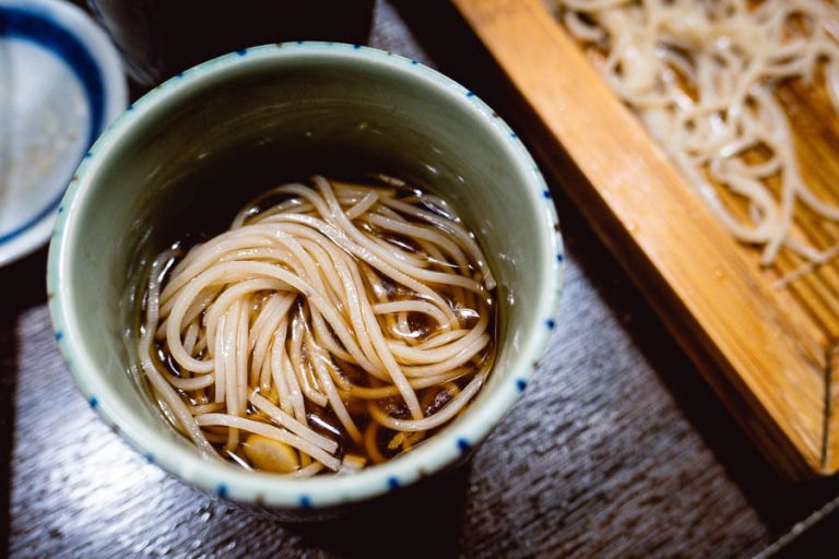 Sobamichi is a long-standing Japanese restaurant in Shanghai that specializes in soba noodles.