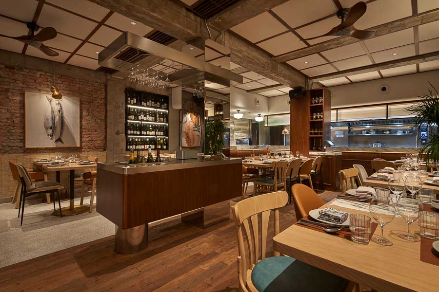Mignon 9 is a casual French restaurant in Xuhui, Shanghai.