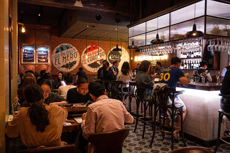RAW Eatery & Wood Grill, one of the best restaurants in Shanghai for steak and Spanish food. Photo by Rachel Gouk @ Nomfluence