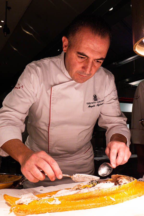 Scena di Angelo by chef Angelo Agliano at The Ritz-Carlton Shanghai, Pudong. Photo by Rachel Gouk @ Nomfluence.