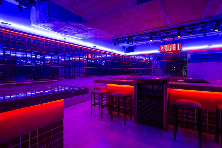 Award winning cocktail bar Sober Company reopens in Fuxing Park, Shanghai.