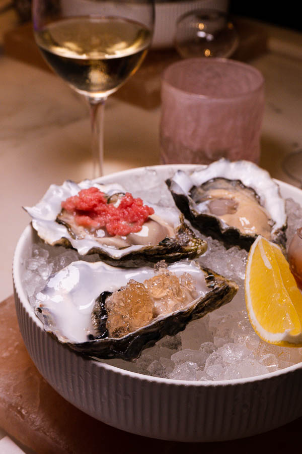 The Waldorf Astoria Shanghai launches PINK OYSTER, an oyster degustation at an 8-seater bar on the Bund. Photo by Rachel Gouk @ Nomfluence.