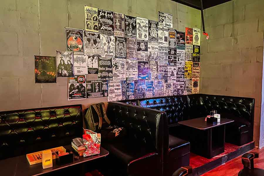 CAVE an underground heavy metal dive bar in Shanghai. @ Nomfluence