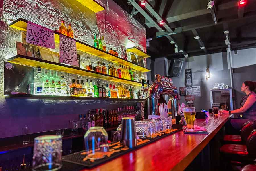 CAVE an underground heavy metal dive bar in Shanghai. @ Nomfluence