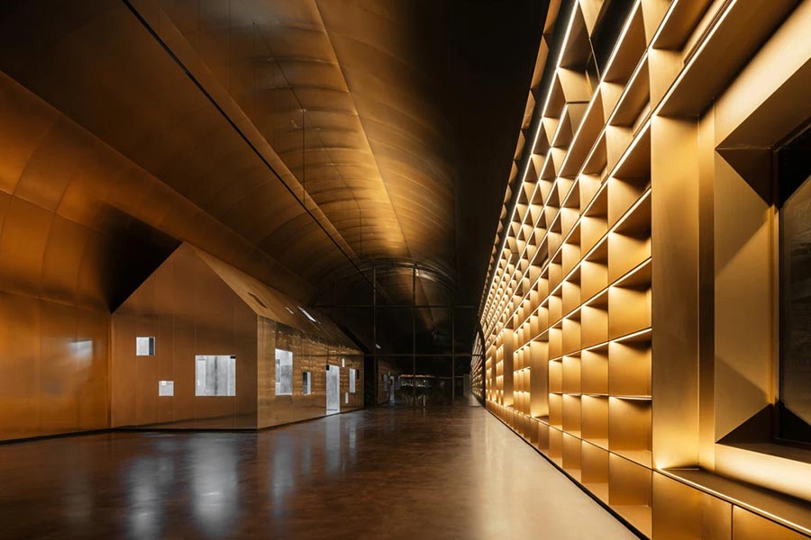 Copper Blockhouse, EKA Tianwu, Shanghai. Photos by CreatAR Images.