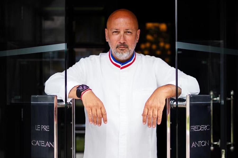 Chef Frederic Anton