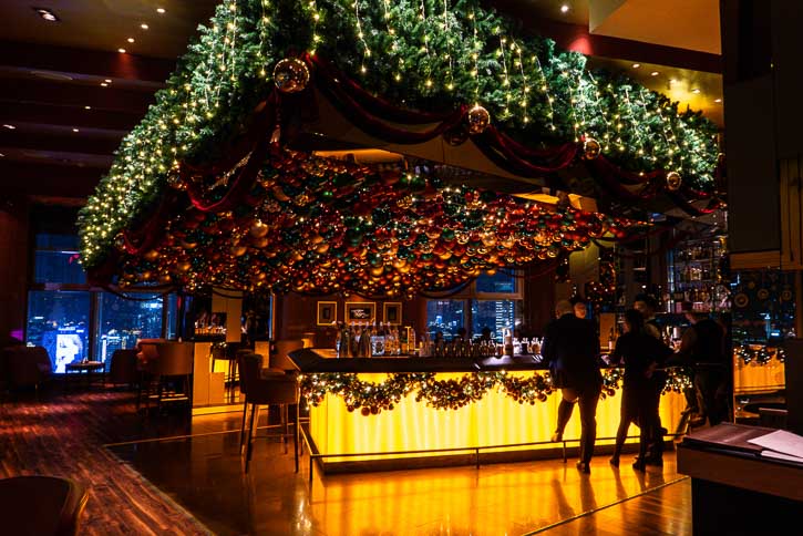 Christmas at Pudong Shangri-La, Shanghai. Photo by Rachel Gouk @ Nomfluence