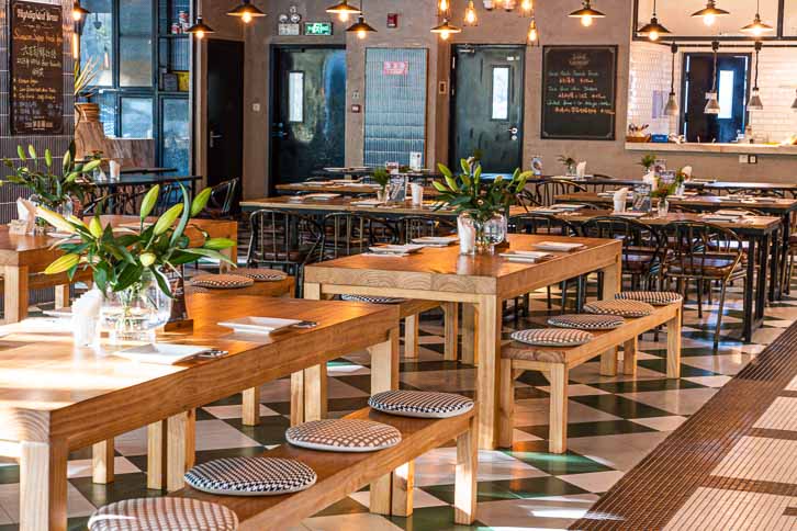 Liquid Laundry is one of Shanghai's favorite brunch restaurants. Photo by Rachel Gouk @ Nomfluence.