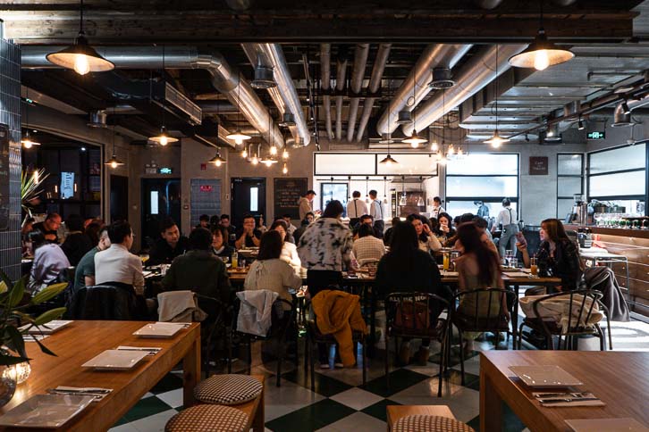 Liquid Laundry is one of Shanghai's favorite brunch restaurants. Photo by Rachel Gouk @ Nomfluence.