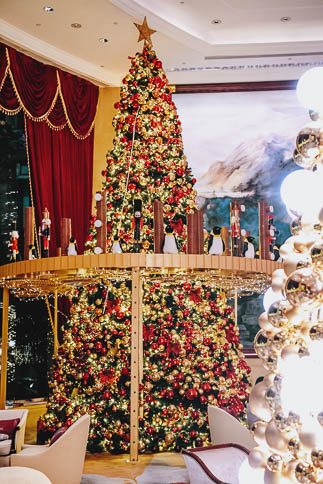 Christmas at Pudong Shangri-La, Shanghai.